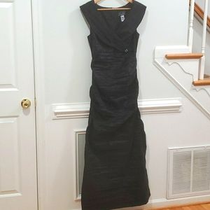 Alex Evenings Back Ball Gown Dress
